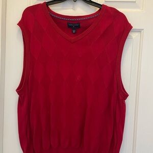 Saddlebred Red Sweater Vest